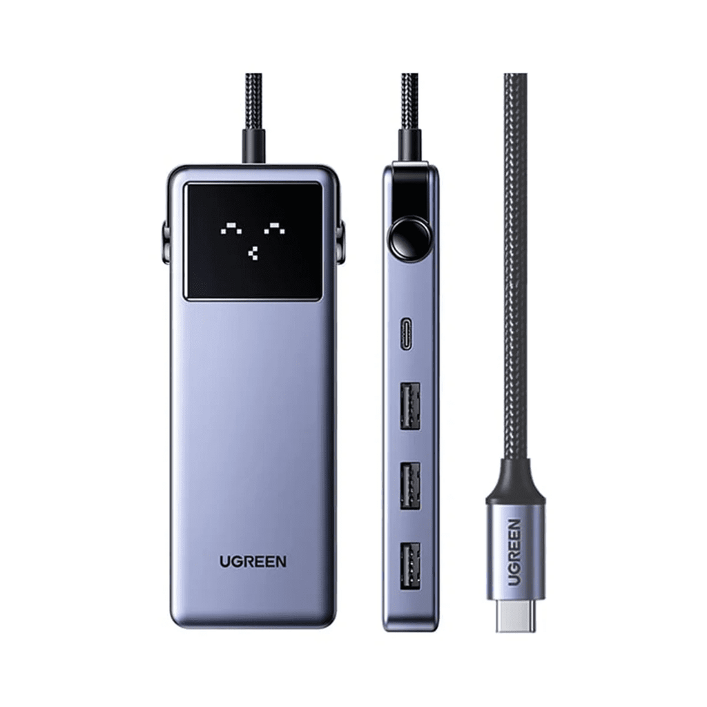UGREEN Uno 6-in-1 USB-C Hub with Smart Display | 45155
