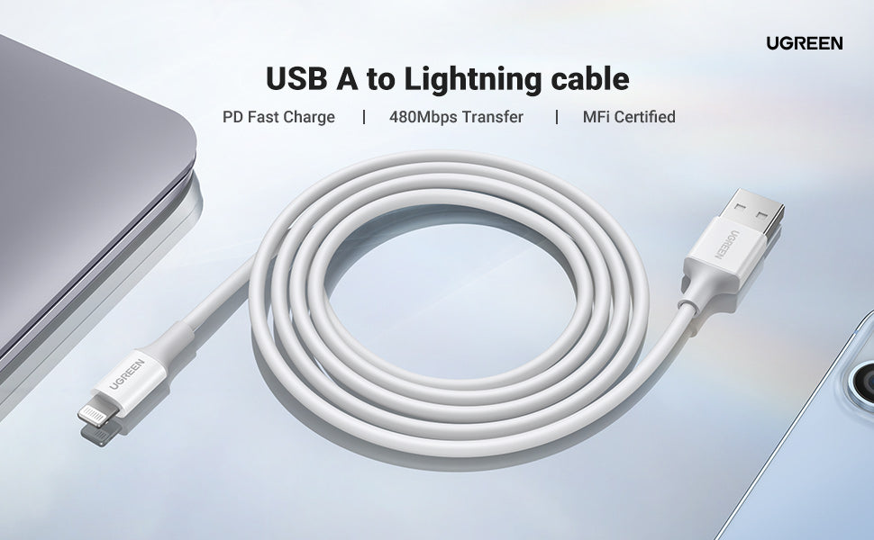 UGREEN USB-A to Lightning Cable | 20728