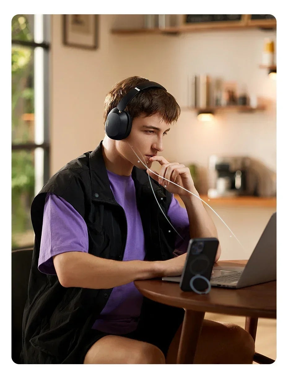 UGREEN HiTune Max5c Headphones | Hybrid Active Noise Cancellation Headphone