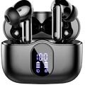 MaxBass One ANC | Wireless Earbuds, ANC (40 dB), Bluetooth 5.4 with 4 ENC Noise Cancelling Mic, LED Display, IP54 Water Resistance, 48H Playtime