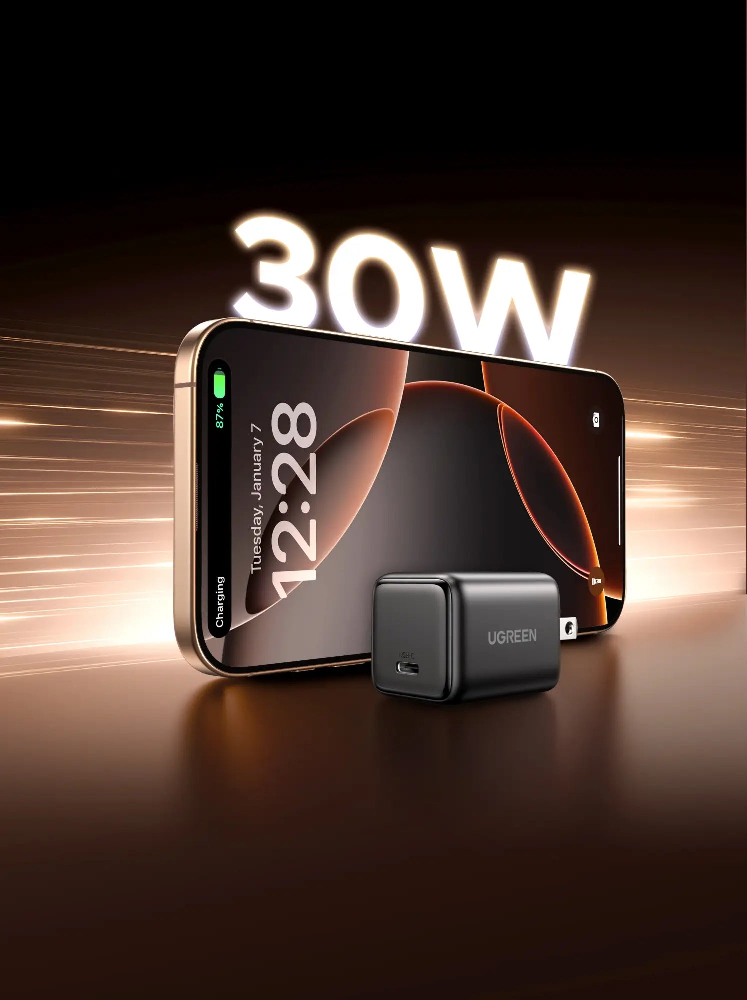 UGREEN Nexode 30W USB-C GaN Fast Charger | 55530