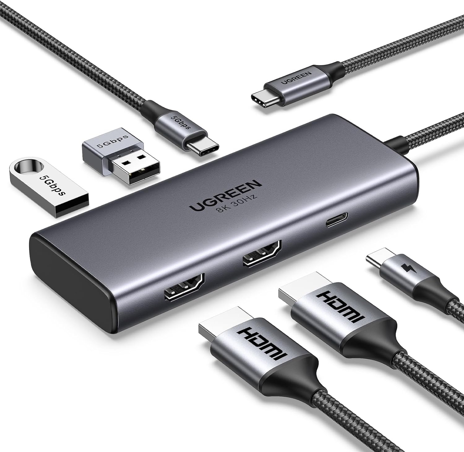UGREEN 6 in 1 USB-C Hub | 15852