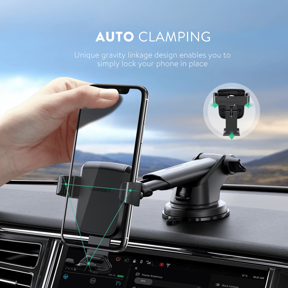UGREEN Gravity Phone Holder with Suction Cup