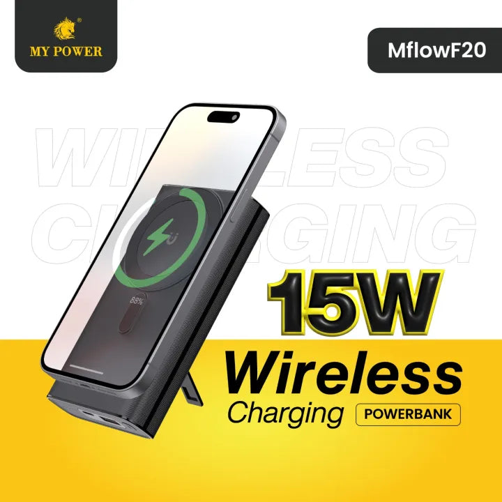 My Power Mflow F20, 20000mAh Wireless Powerbank