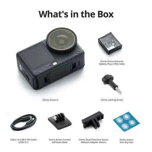 Osmo Action 6 All-In-One Flagship Action Camera | Square Up, Nail the Move