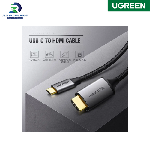 UGREEN USB-C to HDMI Cable (Male to Male) | Aluminum Shell, 1.5 Meter| 50570