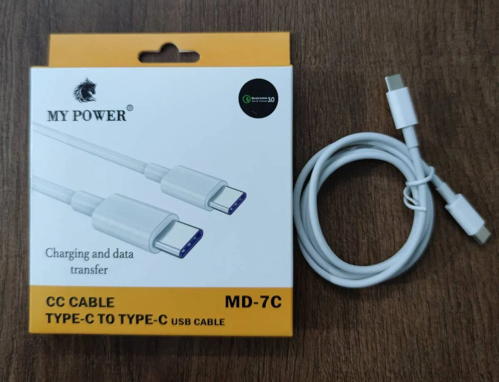 MD7C Type C to Type C Data Cable My Power