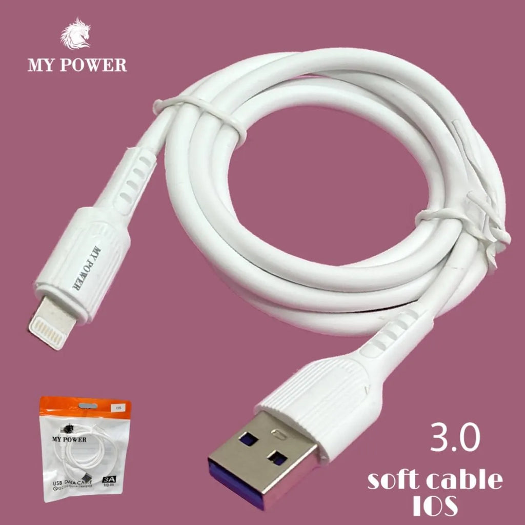 MD-05 Soft Lightning Data Cable My Power