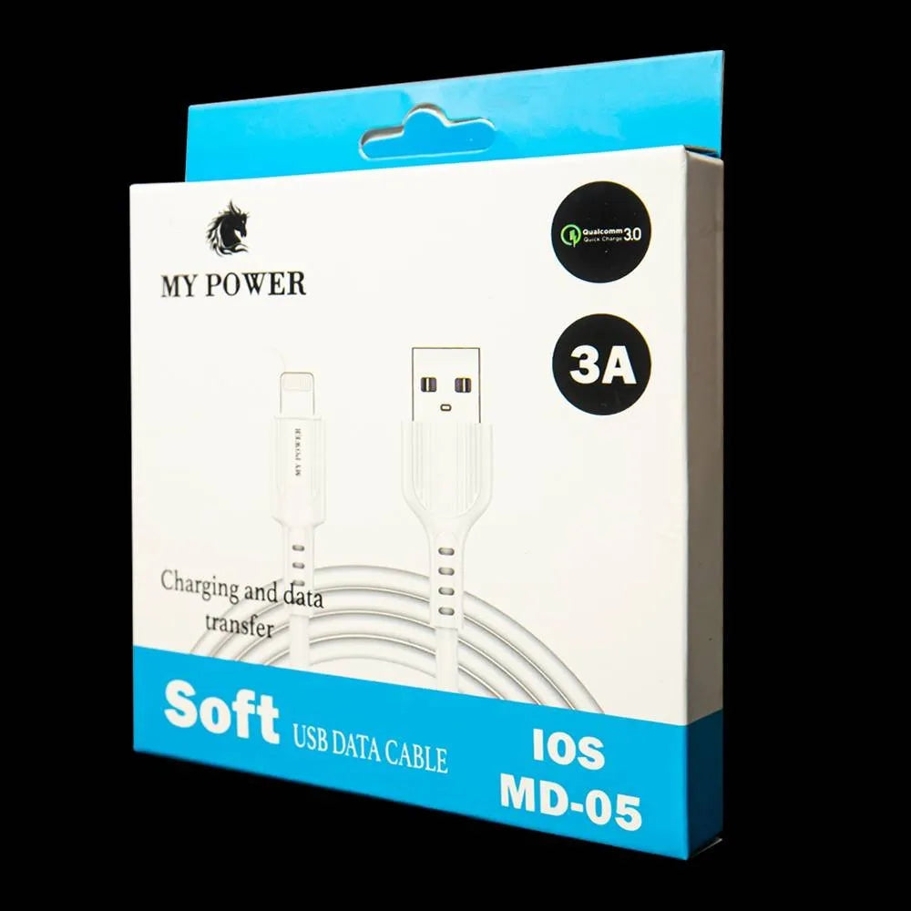 MD-05 Soft Lightning Data Cable My Power