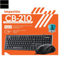 Imperion CB-210 Usb Multimedia Keyboard & Mouse Combo – 3 Years Warranty