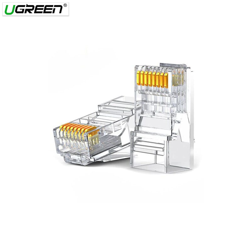 UGREEN Cat6 RJ45 Unshielding Network Crystal head – 100pcs