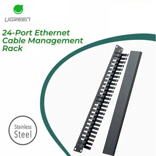 UGreen 24/50-Port Ethernet Cable Management Rack