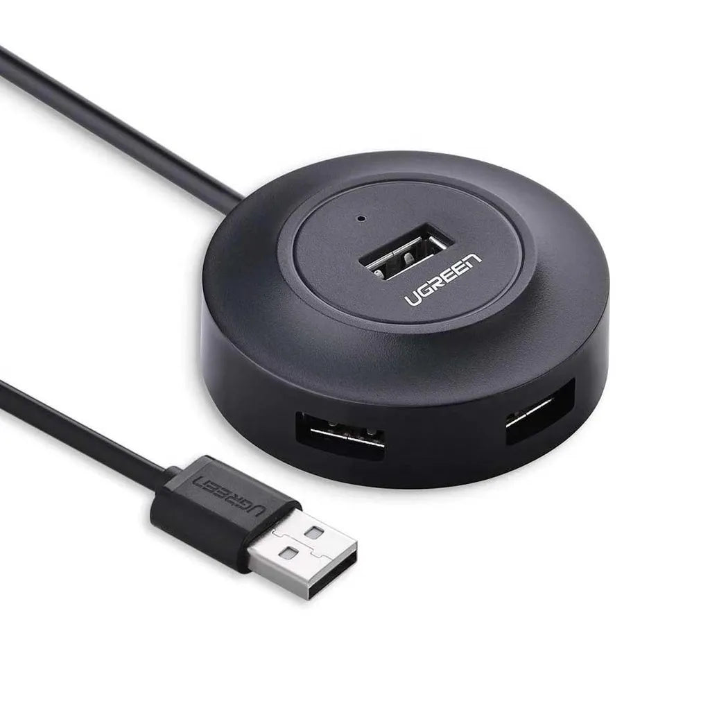 UGREEN USB 2.0 Hub 4 Ports 1m (White/Black)