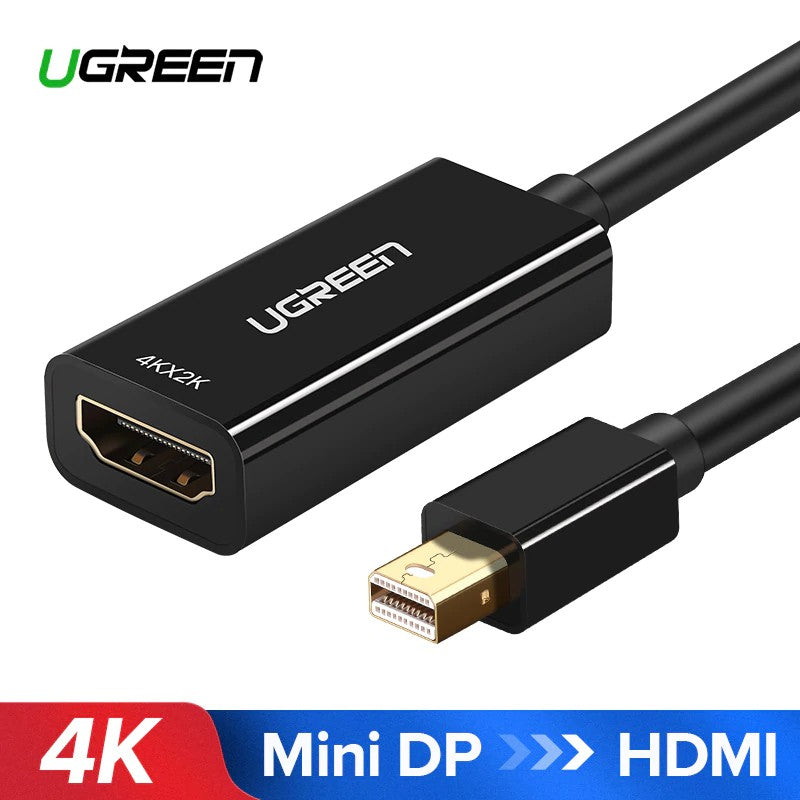 UGREEN Mini DisplayPort to HDMI Adapter Mini DP Male to HDMI Female Thunderbolt 2.0 to HDMI Adapter