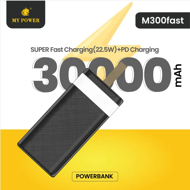 MY POWER M300fast  30000mAh Power Bank