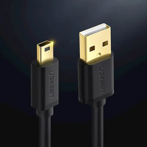 UGREEN USB 2.0 A Male to Mini 5 Pin Male Cable 1.5m v3