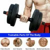 Adjustable Dumbbell Barbell Weight Lifting Set Pair Home Gym Dumbell