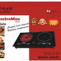 Electromax GG685 Hot Plate Induction & Infrared 2 in 1