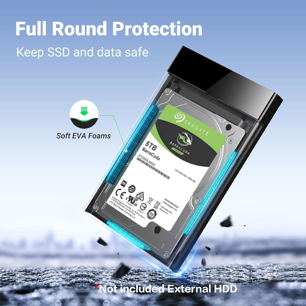 UGREEN 2.5” USB 3.0 to SATA Hard Driver Enclosure | 30847