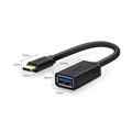 UGREEN USB C Male to USB 3.0 A Female Adapter Type C OTG Cable MacBook Pro Samsung Galaxy S10 S9 Note 9 Google Pixel (30701)
