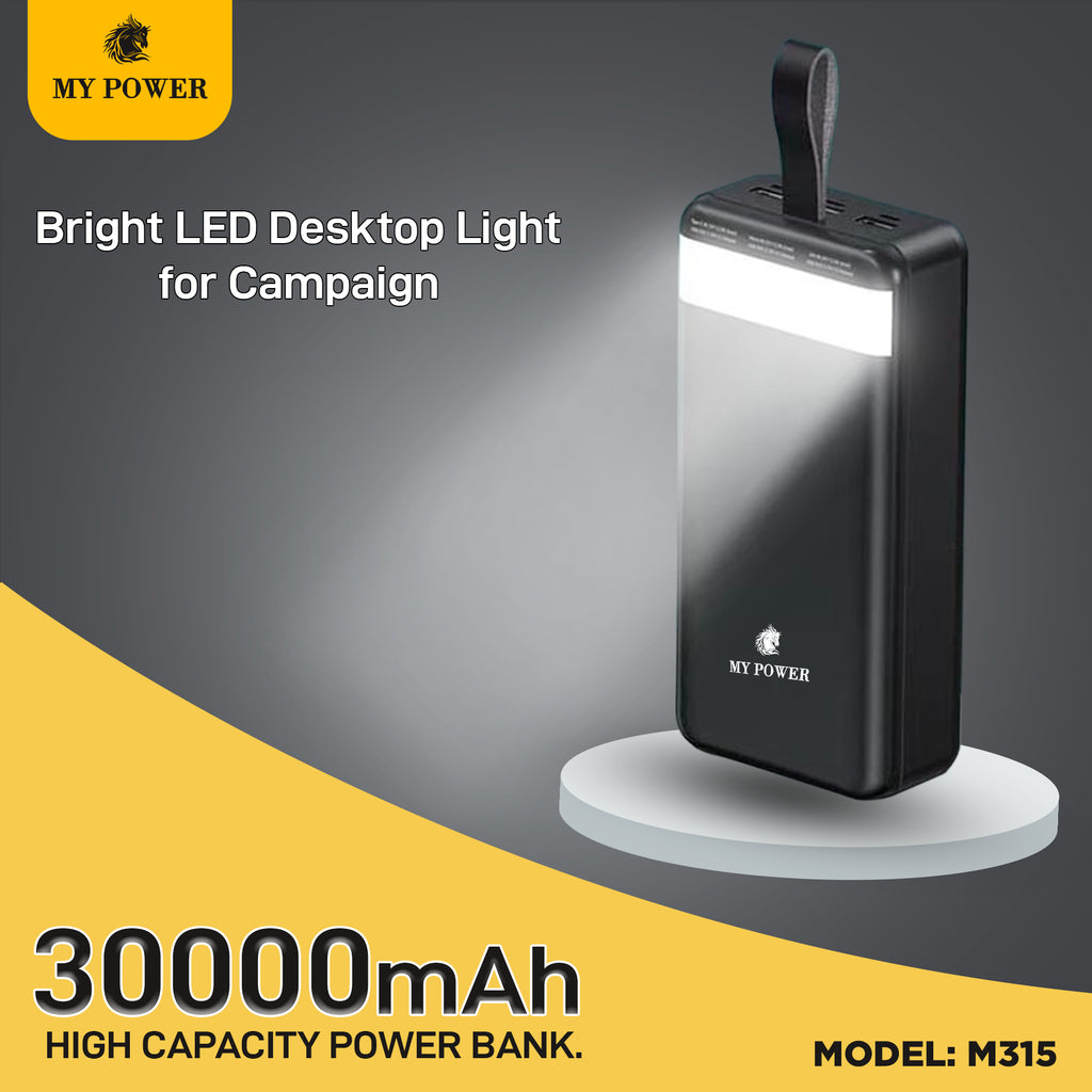 My power 30000mah Fast charging 22.5w pd fully compatible powerbank