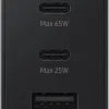 65W 3-Port Super Fast Charging Wall Charger