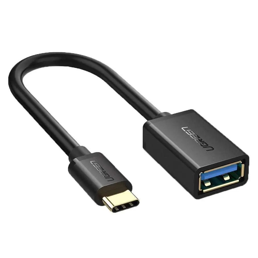 UGREEN USB C Male to USB 3.0 A Female Adapter Type C OTG Cable MacBook Pro Samsung Galaxy S10 S9 Note 9 Google Pixel (30701)