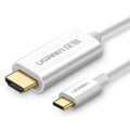 UGREEN 1.5M USB Type C to HDMI Cable 4K 30Hz USB-C Male HDMI Male Adapter ABS Case MacBook iPad Samsung Dell XPS (30841)