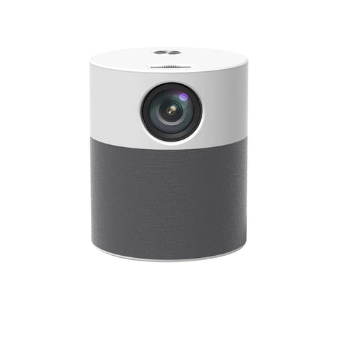 AUN PROJECTOR ET40S Full HD Projector 4000 Lumens wifi bluetooth android HomeTheater Projector (4000 lm / 1 Speaker / Wireless / Remote Controller) Portable Projector (White)