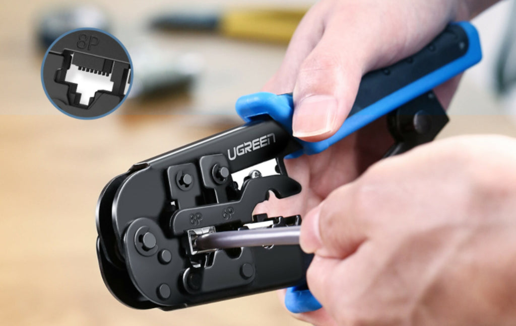 UGREEN-RJ45 Multifunction Wire Stripper Cutter Crimper