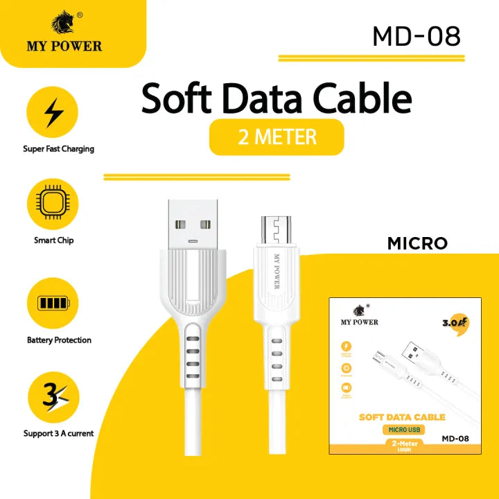 MD08 Soft Data Cable My Power