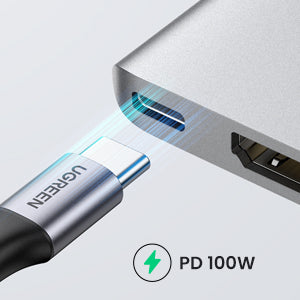 UGREEN Dual USB-C 6 in 1 Hub for MacBook Pro/Air | 80856