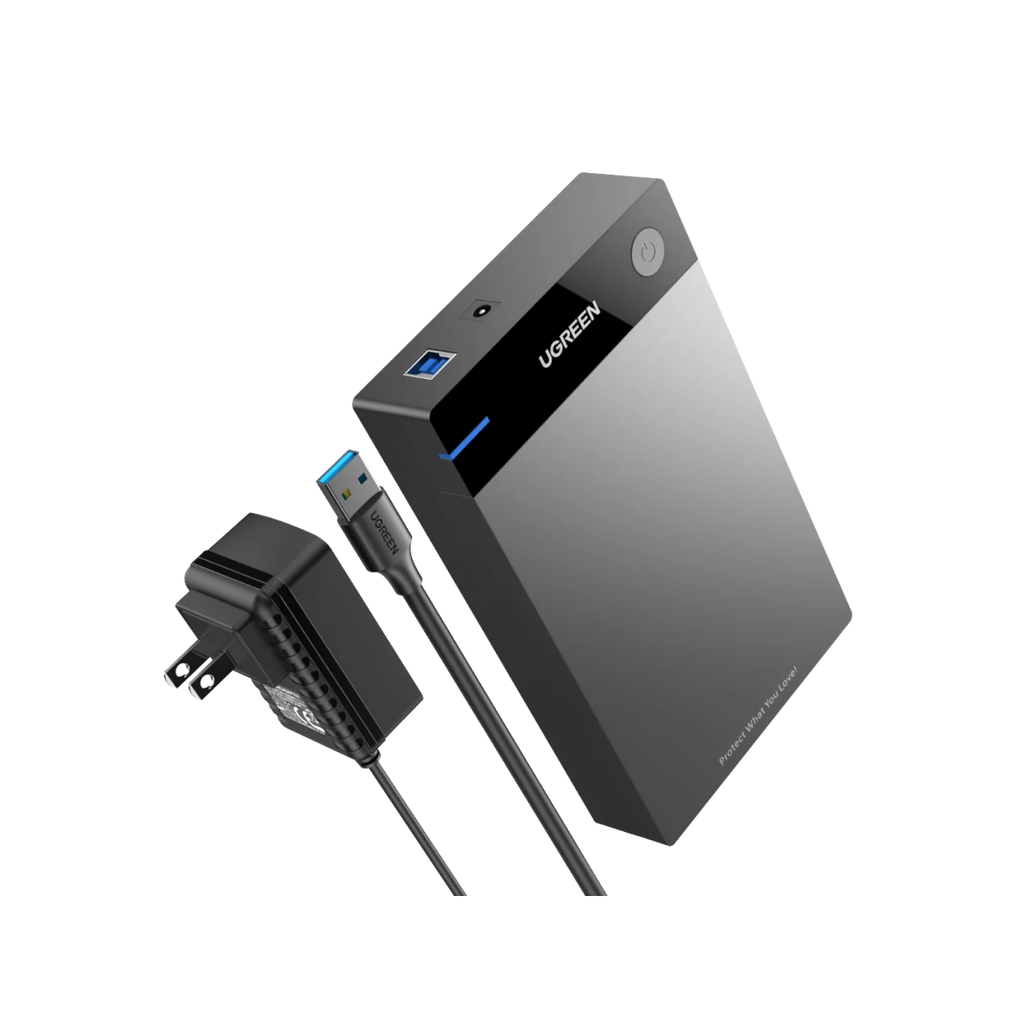 UGREEN 3.5" Hard Drive Enclosure USB 3.0 to SATA III Adapter | 50423