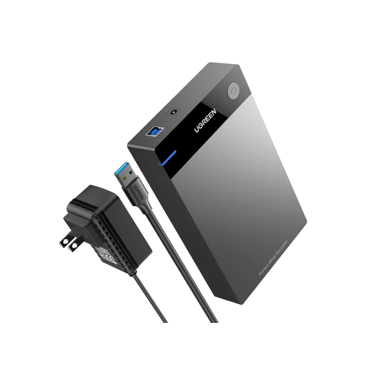 UGREEN 3.5" Hard Drive Enclosure USB 3.0 to SATA III Adapter | 50423