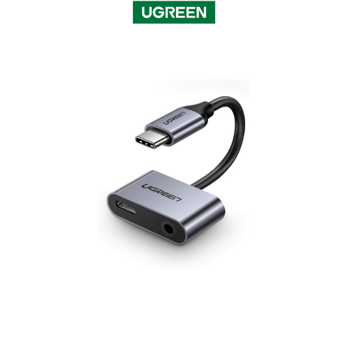 UGREEN Type-C to 3.5mm Audio + Type-C Adapter | 50596