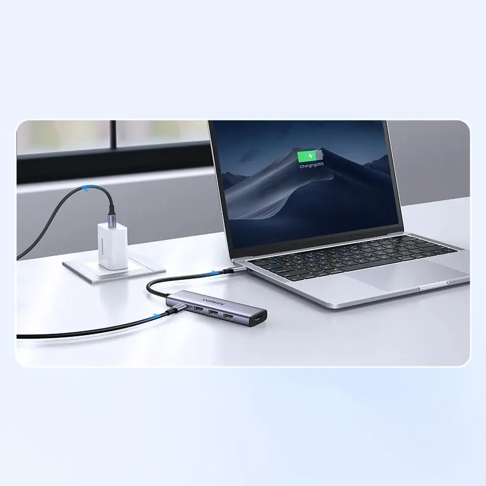 UGREEN USB C Hub 5 in 1 Nepal | Type C Multiport Adapter | 15596
