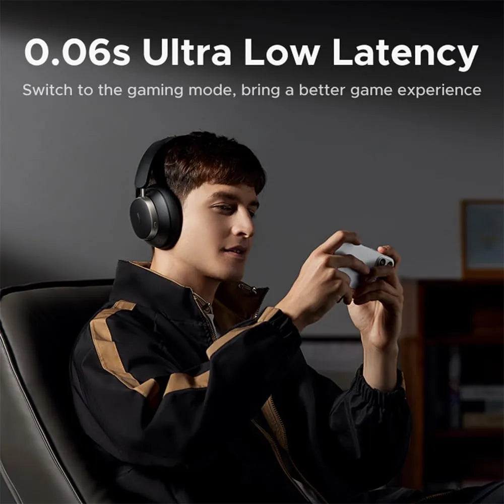 UGREEN Studio Pro Headphones Wireless, 120H, ANC, Hi-Res Sound, BT 6.0, Custom EQ & Multiple Connection via App