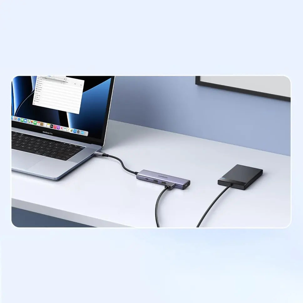UGREEN USB C Hub 5 in 1 Nepal | Type C Multiport Adapter | 15596