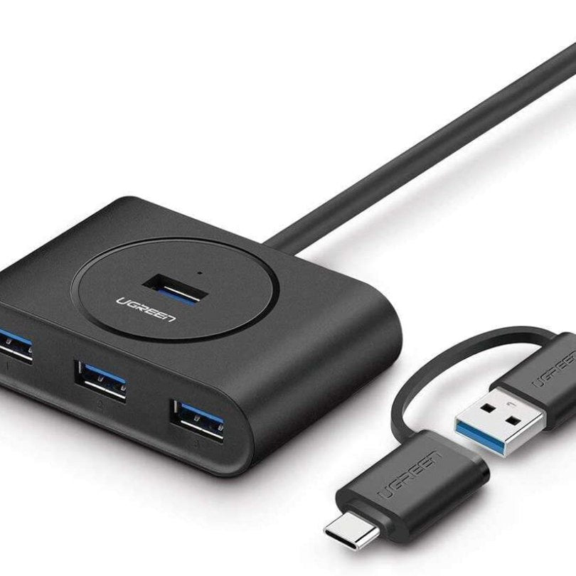 Ugreen USB 3.0 Hub with Type C Port, 1M