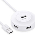 UGREEN USB 2.0 Hub 4 Ports 1m (White)