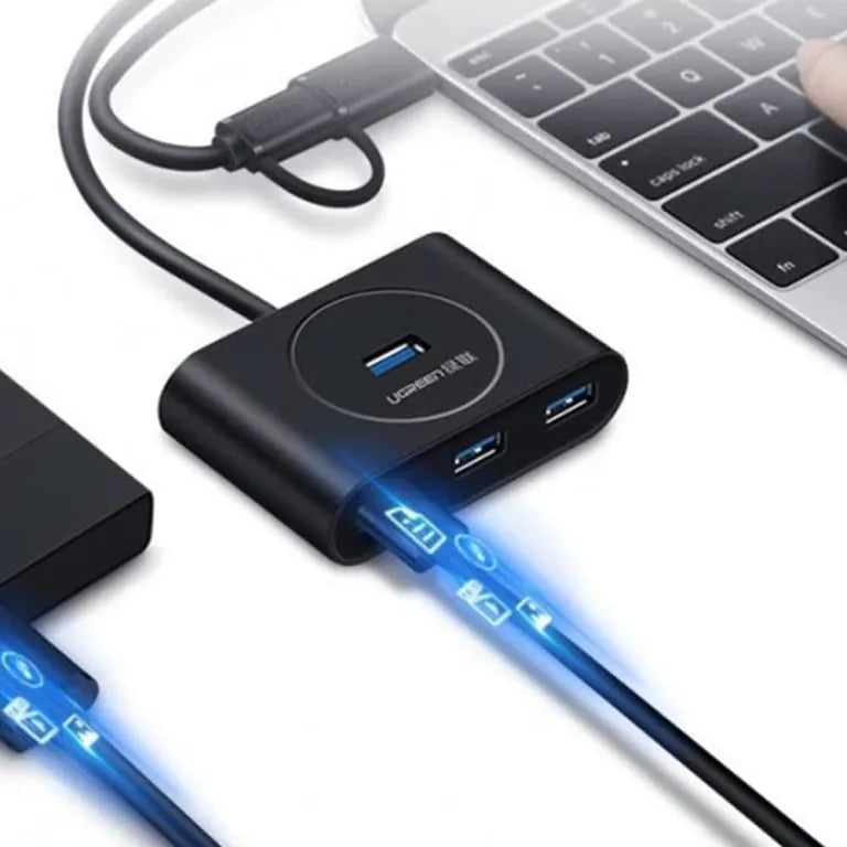 Ugreen USB 3.0 Hub with Type C Port, 1M