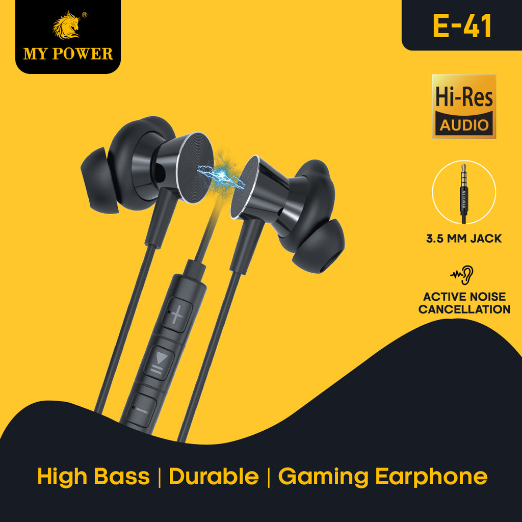 MY POWER E41 Metal Earphones