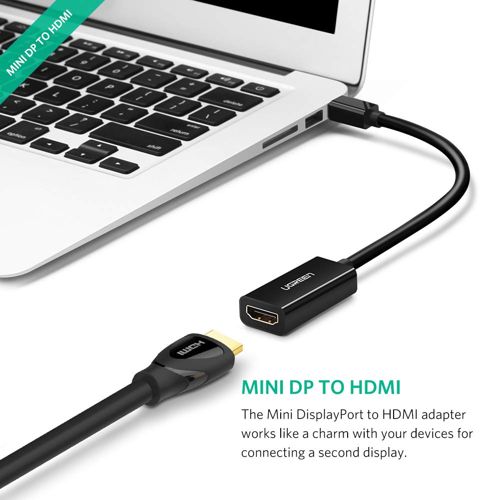 UGREEN Mini DP to HDMI Female Converter Cable| 10461