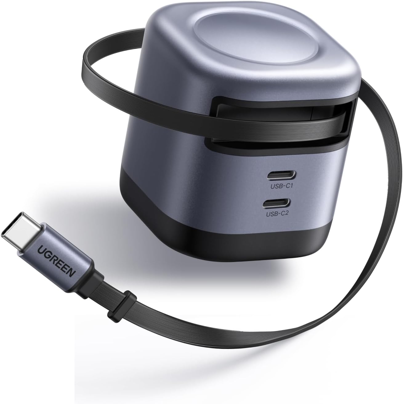 UGREEN 45W GaN Fast Charger with Retractable Cable | 65821