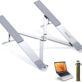 UGREEN Laptop Stand for Desk Adjustable, MacBook Stand, Portable Aluminium Laptop Riser for Desk