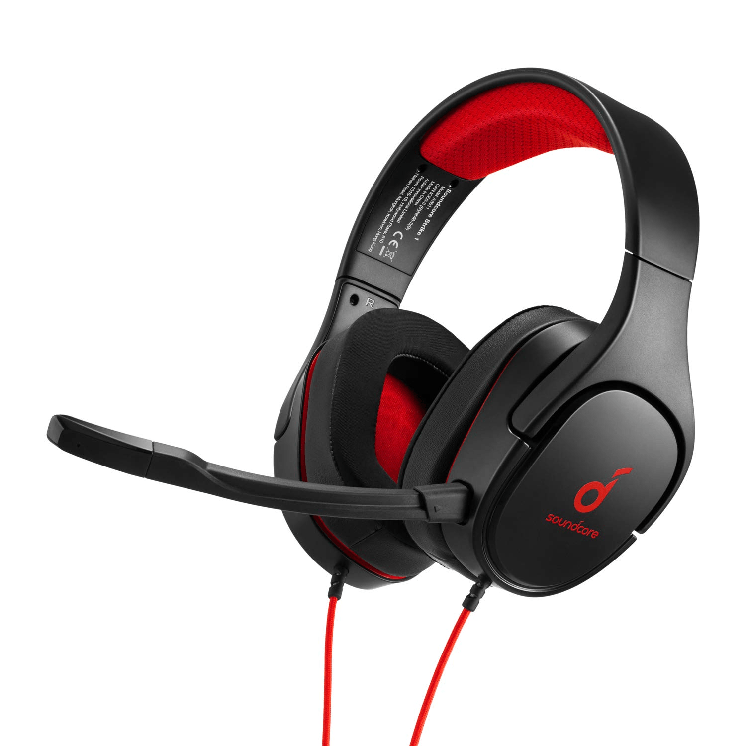 Anker Soundcore Strike 1 Gaming Headset for FPS Games, Noise Isolating Mic, and Cooling Gel-Infused Cushions