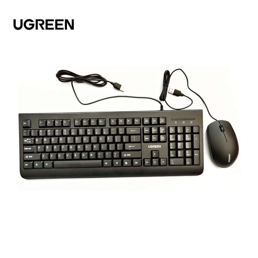 UGREEN MK001 WIRED USB MOUSE AND KEYBOARD COMBO