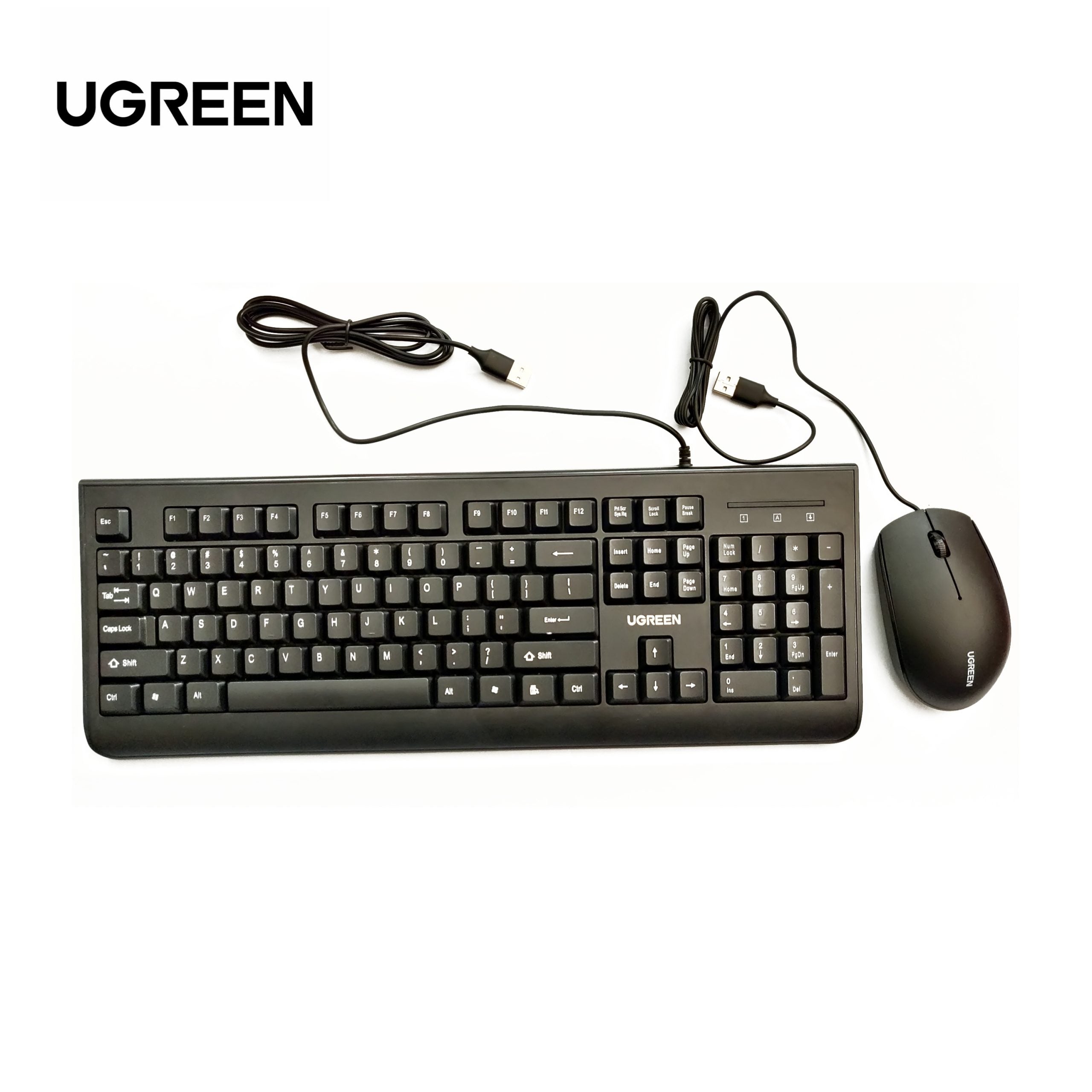 UGREEN MK001 WIRED USB MOUSE AND KEYBOARD COMBO