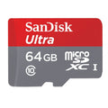 SanDisk Ultra 64GB microSDXC UHS-I Card with Adapter