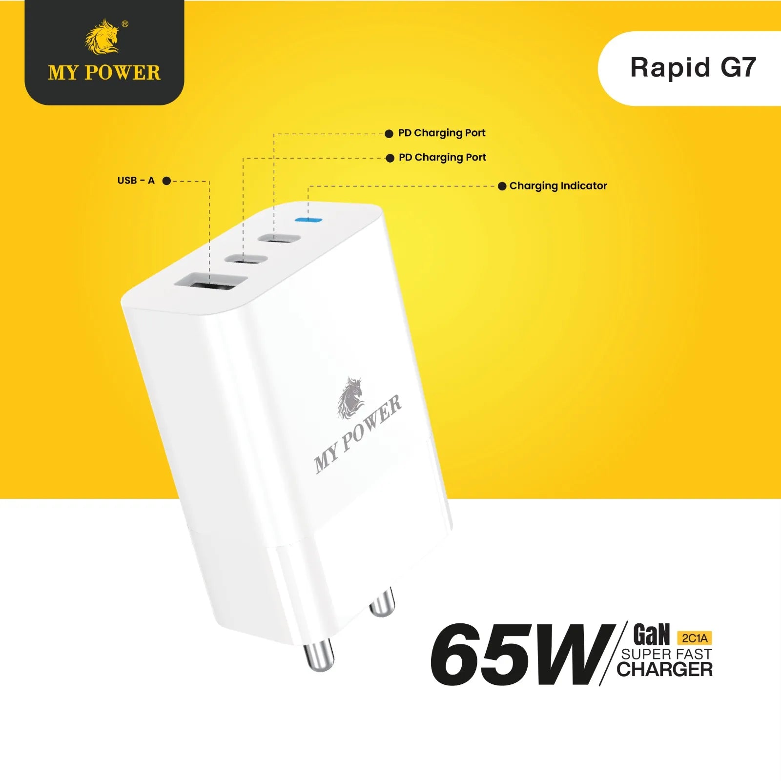 My Power 65W GaN (rapid G7) charger